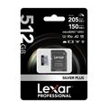 Karta pamäte Lexar High-Performance Silver Plus microSDXC 512GB + adaptér