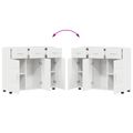 vidaXL Servírovacia skriňa FLORIN 88,5 x 30,5 x 73 cm Kompozitné drevo
