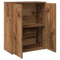 vidaXL Komoda staré drevo 60x30x75 cm kompozitné drevo