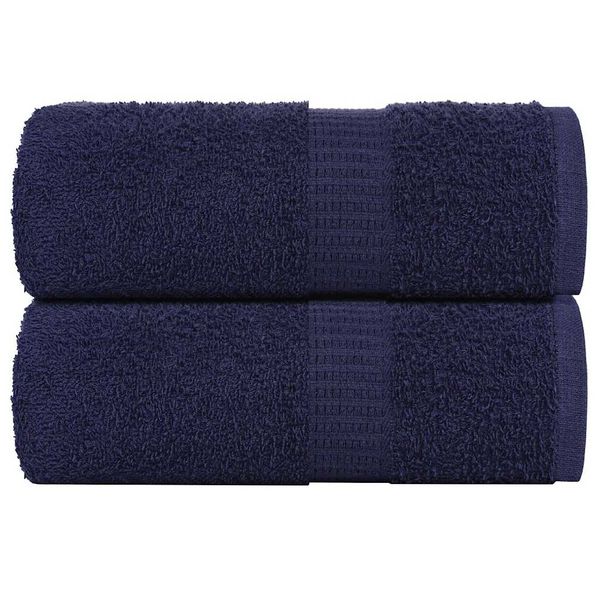 vidaXL Utierky na umývanie FROGN 2 ks námornícko modré 30x30 cm 360 g/m²