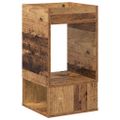 vidaXL Koncový stôl 2 ks Staré drevo 30 x 30 x 56 cm Kompozitné drevo