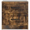 vidaXL Nočný stolík Dymový dub 43 x 34,5 x 44,5 cm Kompozitné drevo