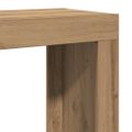 vidaXL Zasúvacie konferenčné stolíky 3 ks dub artisan kompozitné drevo
