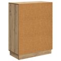 vidaXL Servírovacia skriňa Dub artisan 66 x 34,5 x 87 cm