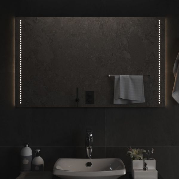 vidaXL LED kúpeľňové zrkadlo 60x100 cm