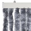 vidaXL Záves proti hmyzu, strieborný 90x220 cm, ženilka