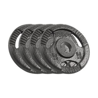 Sada liatinových závaží 4x2,5kg, 51mm, REBEL ACTIVE RBA-2143-02.5