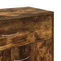 vidaXL Komoda dymový dub 60x30x75 cm spracované drevo