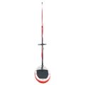 vidaXL Nafukovací Stand up paddleboard s plachtou, červeno biely
