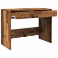 vidaXL Písací stôl, staré drevo 101x50x76,5 cm, kompozitné drevo