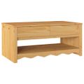 vidaXL Konferenčný stolík so zásuvkou Drammen Dub 99 x 55 x 45 cm