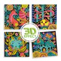 3D výtvarný set Fantastický les