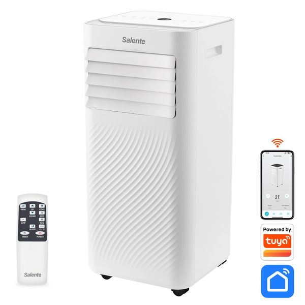 Salente SummerICE7, múdra mobilná klimatizácia, 7000 BTU, WiFi + Bluetooth, diaľk. ovl.