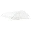 vidaXL Fóliovník s oceľovým rámom zelený 80 m² 16x5x2,3 m