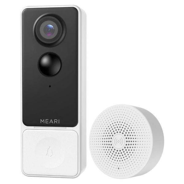 MEARI B1, Audio/Video zvonček, WiFi, 2K, PIR