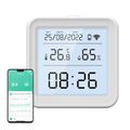 Inteligentný snímač teploty a vlhkosti WiFi Gosund S6 LCD displej, Tuya