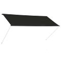 vidaXL Zaťahovacia markíza 250x150 cm antracitová