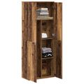 vidaXL Highboard 70 x 33.5 x 180 cm Kompozitné drevo Staré drevo