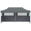 vidaXL Párty stan 291 x 580 x 315 cm Antracitová Oxfordská látka