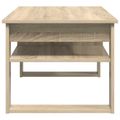 vidaXL Konferenčný stolík Sonoma dub 96 x 54 x 44 cm Kompozitné drevo