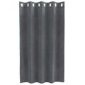 vidaXL Zatemňovacie závesy 2 ks Svetlosivá 140 x 140 cm Zamat