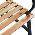vidaXL Záhradná lavička 120 cm drevo