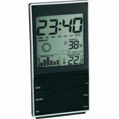 35.1102.01 TFA Digitálna meteostanica, čierna