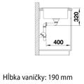 BLANCO ZIA XL 6 S antracit, Silgranitový drez