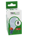 LED žiarovka Trixline 8W 736lm E14 P45 neutrálna biela