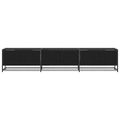 vidaXL TV jednotky 210 x 35 x 41 cm Čierny dub Kompozitné drevo