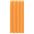 vidaXL voálové závesy s priechodkami 2 ks oranžové 140x245 cm