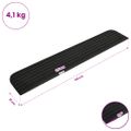 vidaXL Prahové rampy 2 ks 110x21x2,5 cm guma