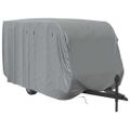 vidaXL Poťah na karavan sivý 460x250x220 cm netkaná textília