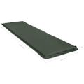 vidaXL Nafukovací matrac 66x200 cm tmavozelený