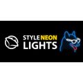 MANTA Pes v okuliaroch, LED Neon plexi dekorácia