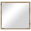 vidaXL Zrkadlo do kúpeľne s LED Remeselný dub 40 x 37 x 8.5 cm
