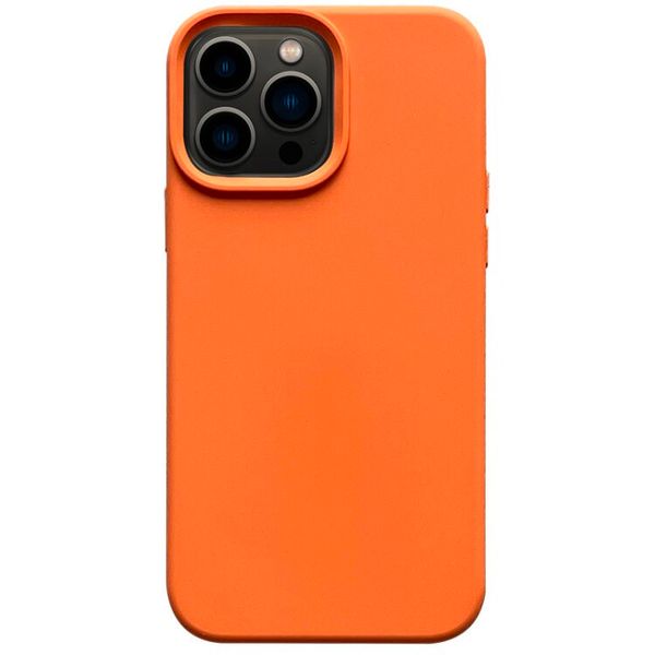 ER POWER Silikónový kryt CARNEVAL SNAP pre iPhone 14 Pro Max s MagSafe - oranžová
