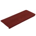vidaXL Samolepiace nášľapy na schody 15 ks 65x24,5x3,5 cm červené