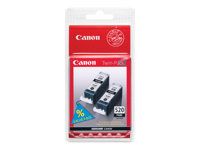 2-balíček - 19 ml - čierna - originálna - závesná krabička - atramentová nádržka - pre PIXMA iP3600, iP4700, MP540, MP550, MP560, MP620, MP630, MP640, MP980, MP990, MX860, MX870