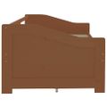 vidaXL 3-miestna posteľ so zásuvkami medovo-hnedá masívna borovica 90x200 cm