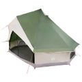 vidaXL Tipi stan 8-miestny Zelená taft