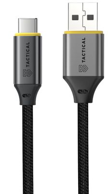 Tactical Fast Rope Aramid 2.0 Cable USB-A/USB-C 1m