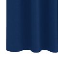 vidaXL Záclony na zatemnenie s krúžkami 2 ks Tmavomodrá 260 x 140 cm