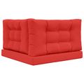 vidaXL Vankúš na vonkajšiu pohovku Polyester Červená 80 x 80 cm