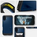 Puzdro Spigen Tough Armor Mag Magsafe pre iPhone 16 6,1" tmavomodrá