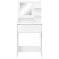 vidaXL Toaletné stolíky do spálne Biela 80 x 39,6 x 135 cm