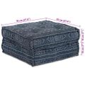 vidaXL Modulová pohovka Látka Indigová potlač 70 x 70 x 36 cm