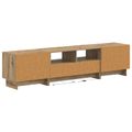 vidaXL 5-dielny LED TV kabinet Dub artisan Kompozitné drevo