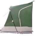 vidaXL Stan na zadné dvere auta 285 x 255 x 245 cm Zelená taft