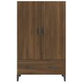 vidaXL Vysoká skrinka hnedý dub 70x31x115 cm spracované drevo